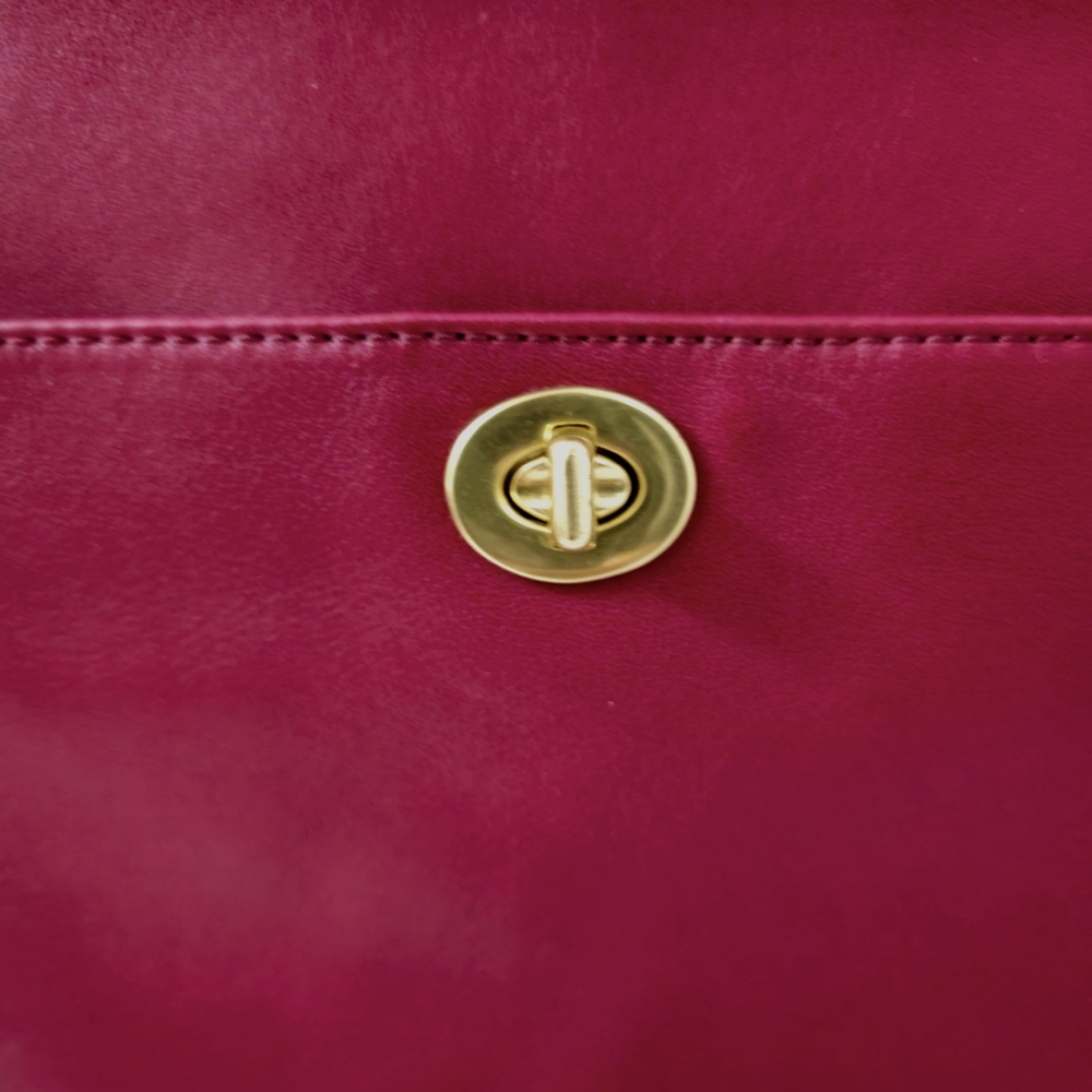 COACH Dark Red Crossbody Bag - Picture 3 of 11